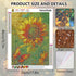 INNOHUB Diamond Painting Kits for Adults Sunflowers Butterfly Diamond Art Kits 5D DIY Full Drill Diamond Dots Paintings Kits for Adults Beginner G...