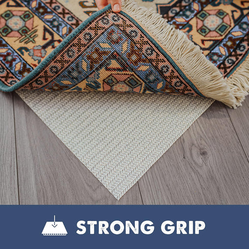 Slip-Stop | Made in U.S.A. | Rug Grip Natural Premium Non-Slip Rug Pad Gripper 2X3 FT | Low-Profile Slim Pad for Hardwood Floors & Any Hard Surfac...
