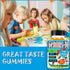 Genius IQ Kids Brain Supplements for Memory and Focus Omega 3-6-9, EPA DHA Gummy Vitamins, Brain Booster Calm Gummies,Supports Concentration, Clar...