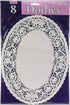 White Oval Doilies | 10.25" x 14" | Party Supply...