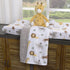 NoJo Jungle Trails Grey, Gold, Green and White Super Soft Animal Print Changing Pad Cover...