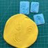 CHENRUI Set of 3 Boho Polymer Clay Stamps Bohemian Embossing Clay Stamps...