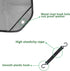All-Season Mesh Air Conditioner Cover, Outdoor Outdoor Defense Mesh Air Conditioner Cover, Use Elastic Cord to Prevent Debris Remaining, Waterproo...
