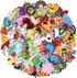 60PCS Random Assorted Styles Embroidered Patches, Sew on/Iron on Patches, Applique for Clothes Dress Pants Hats Jeans, Sewing Flowers Applique DIY...