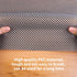 Ruisita Non-slip Mat Area Rug Pad Anti Slip Gripper Roll Rubber Matting Waterproof Floor Mat PVC Shelf Drawer Liner for Home, Office, Cars, Carava...