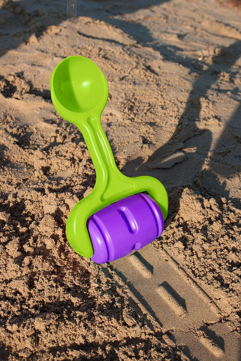 Miniland Educational - Highway Beach Sand Roller Toy,Green, Purple,45216...