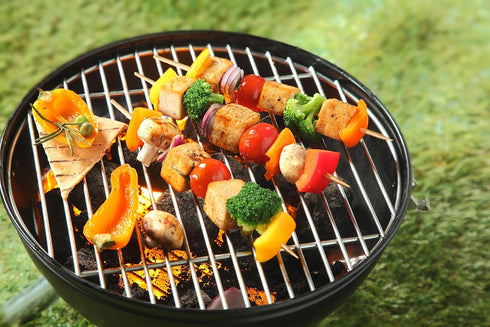 HIC Kitchen Bamboo BBQ Kabob Grill Skewers - 12-Inch Long, Set of 100 - Eco-Friendly, Food-Safe, Ideal for Grilling, Roasting, and More - Perfect ...