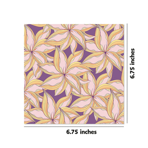 Origami Paper - Flower Patterns - 6 3/4" Size - 48 Sheets: Tuttle Origami Paper: Origami Sheets Printed with 8 Different Designs: Instructions for...