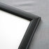 7x7 Frame Black Contemporary Wood Picture Square Frame - Picture Frame Includes UV Resistant Acrylic Protective Front, Acid-Free Foam Board Backin...