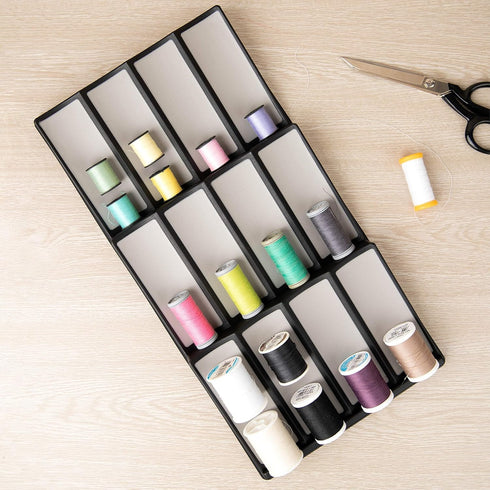 Spice Drawer Organizer | 3 Tier Kitchen Spice Rack Organizer for Drawer | Non-Skid storage Tray...