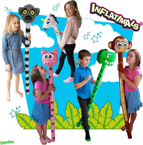 Monkey from Deluxebase. Inflatable Blow up Monkey. Perfect Inflatable Monkey Toys, Party Gifts, Birthday Decoration and Kids Party Favors. Great f...