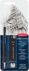 Derwent Mechanical Pencils 0.7, Metal Barrel, Precision, HB (2302429)...