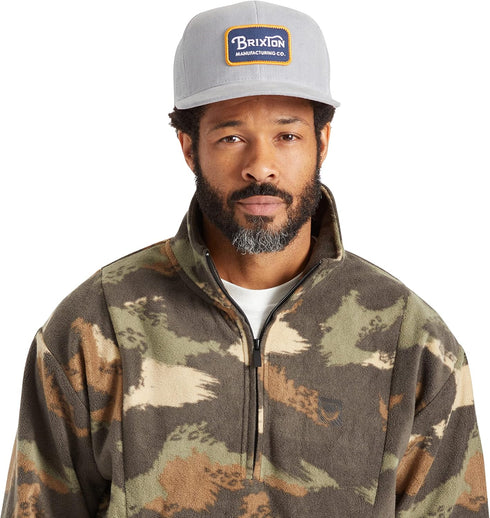 Brixton Grade Mesh Trucker Cap, Silver, One Size...