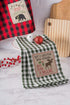 DII Holiday Kitchen Collection Embroidered Dishtowel Set, 18x28, Cabin Christmas, 3 Piece...