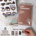 411 Vintage Washi Stickers & 20 Scrapbook Papers - FAYWARE Ephemera for Junk Journals & Scrapbooking...