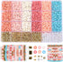 2350pcs Clay Beads for Bracelets Making, 6 Color Heishi Beads Polymer Clay Beads for Jewelry Making Supplies Charm, Friendship Bracelet Making Kit...