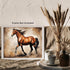 Posterizer 1 pcs- Beautiful brown horse oil painting style-Art for Animal Lovers- Gift for Men Women Entrepreneur Teens-decor for Bedroom, Office,...