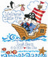 Imaginating Counted Cross Stitch, Pirate Birth Record...