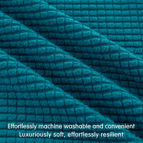Hokway Couch Cushion Covers Stretch Cushion Covers Sofa Seat Cushion Slipcover Cushion Protector(Teal, Small)...