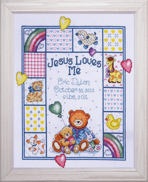 Jesus Loves Me 11 x 14, Multicolor (T21730)...