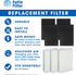 Fette Filter - HEPA Air Purifier Set, 3 HEPA + 4 Pre-Filters, Compatible with Honeywell HPA300, HPA304, HPA8350 & More...