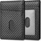 Wallet for Men, Premium Microfiber Leather Bifold Mens Wallet with ID Window RFID Blocking with Gift Box Packaging (Carbon Black)...