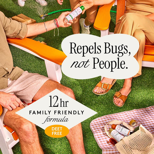 DEET-Free Green Tea + Mint Insect Repellent with Picaridin- The 12 Hour Protection, DEET Alternative...