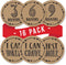 Hadley Designs 16 Monthly Baby Milestone Stickers - Rustic Baby Monthly Milestone Stickers, Baby Month Stickers For Baby Photo Props Newborn, Mont...