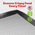 Air Fryer Basket for Oven - Non-Stick Oven Air Fryer Basket - Crisping Sheet for Baking Crisp Pizza, Chips, Fries, & More With Less Oil, Butter or...