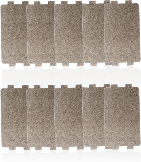 10Pcs Microwave Oven Parts Waveguide Cover Universal Mica Sheets, Mica Slice Super Thick Heat Insulation Accessories, Microwave Oven Repairing Par...