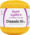 Coats Crochet Aunt Lydia's Crochet, Cotton Classic Size 10, Golden Yellow...