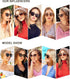 SOJOS Classic Round Sunglasses Womens Mens Trendy Oversized Shades Retro Vintage Sunnies...