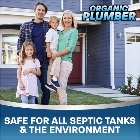Septic Tank Cleaner Treatment, Bacteria x Natural Enzyme Flushable Bio Tabs, Rid Sewage Waste & Clean Field System, 1 Year of Tablets...