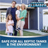Septic Tank Cleaner Treatment, Bacteria x Natural Enzyme Flushable Bio Tabs, Rid Sewage Waste & Clean Field System, 1 Year of Tablets...