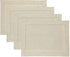 Solino Home Linen Placemats Set of 4 - Classic Hemstitch Natural Placemats 14 x 19 Inch - 100% Pure Linen Table Mats for Summer, Fall...