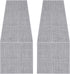 Grey Burlap Table Runners 2 Packs, 14"x72" Fall Jute Rustic Farmhouse Dresser Runners Cover Top for Bedroom, Dining, Coffee Table, Wedding Boho Ta...