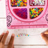 Just My Style My Very Own Jewelry Studio, Personalized Bracelet Making Kit With 1700+ Beads, Bead Kit Great for On-The-Go, Travel DIY Custom Acces...