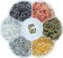 YAKA 420Pcs 12mm1Box 6 Colors Open Jump Ring,Ring Jewelry Keychain for Jewelry Making Accessories,1Pcc Jump Ring Open/Close Tool and 1Pcs Clear Bo...