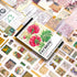 FAYWARE Vintage Washi Stickers for Journaling - Ephemera Book for Journaling with 414 Stickers & 20 Scrapbook Papers. Junk Journal Supplies, Scrap...