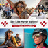 Take A Look Active Original Activity Mirror for Sunglasses, Bike Helmets, or Visors Rear View Mirror for Cycling and Other Outdoor Activities...