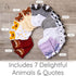 ZIRI & ZANE Baby Sock Gift Set - 7 Unique Pairs, Cute & Funny Unisex Newborn Gifts for Baby Showers & Registries...