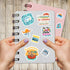 50 PCS Swimming Stickers Swim Decal Vinyl Waterproof Aesthetic for Laptop Water Bottles Luggage Computer Phone Case Skateboard Car Perfect Gifts f...