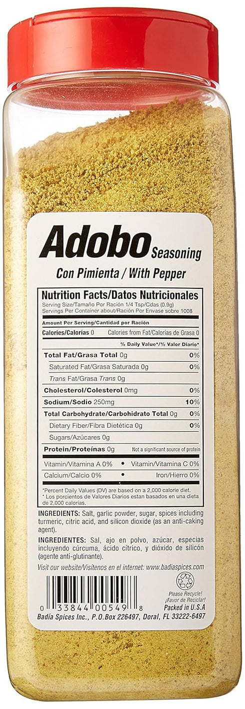 Badia Adobo with Pepper 2 lb...