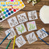 Teling 80 Pcs Flower Stencils Spring Bouquet Painting Stencils Reusable Wildflower Stencil Small Botanical Floral Stencil for Painting on Wood Wal...