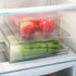 Oggi Clear Stackable Storage Bin with Lid - Ideal for Kitchen, Pantry, Cabinet, Bathroom, Bedroom, Kids, Refrigerator, Freezer. With Handles - Org...