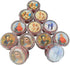 Twelve (12) Rose Scented Catholic Rosaries Necklaces in Gift Boxes...