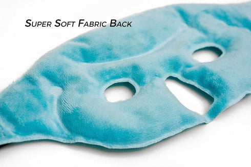 Eye Mask with Gel Beads, PLUS Eye Pads, Great for Pain Relief, Reusable Hot and Cold Eye Mask Therapy Compress...