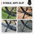 HENMI Bike Kickstand for Adult Bikes, Adjustable Bicycle Kickstand for Most 24"-29", 4 Holes, Non-Slip Sole, Aluminum Alloy Material, Kickstand fo...