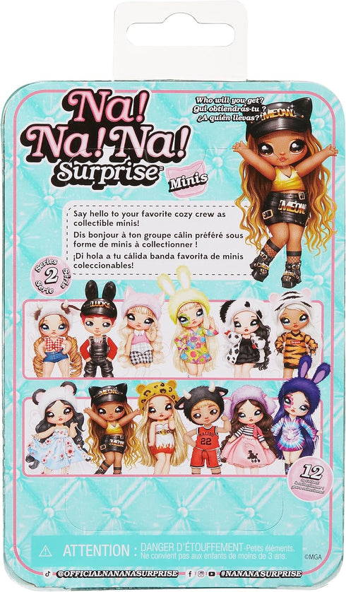 Na! Na! Na! Surprise Minis Series 2-4" Fashion Doll - Mystery Packaging with Confetti Surprise, Includes Doll, Outfit, Shoes, Poseable, Great Toy ...