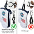Glove Clip with Metal Carabiner, Glove Holder, Glove Keeper, Glove Hanger for Safety Work/Construction Worker...